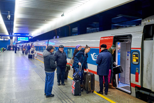 Запуск поездов Talgo 17 декабря 2016 г.